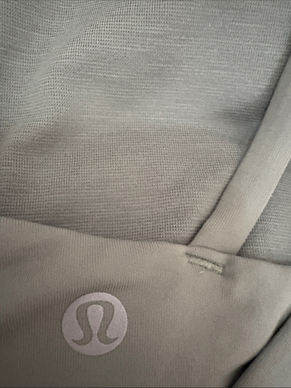 lululemon athletica Strappy Sports Bra in Sage Green with Peloton Logo - Picture 3 of 4